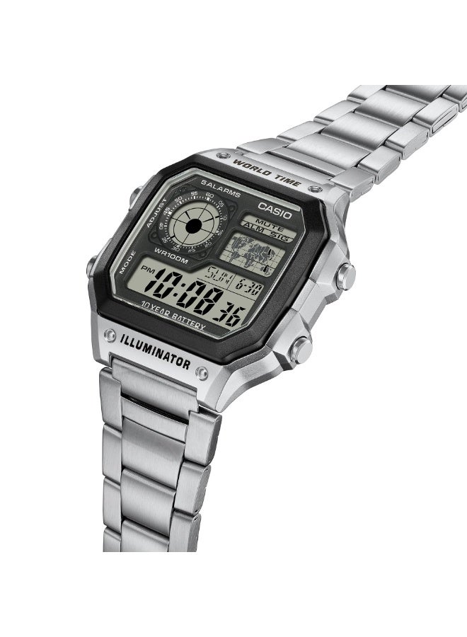CASIO Digital Men Watch AE-1200WHD-1AVDF - Image 2